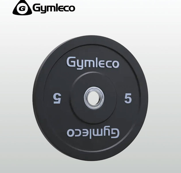 Black Weight Plates in Rubber