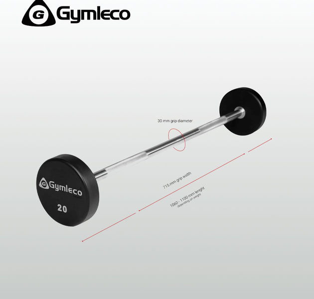 Fixed Barbells PU Straight