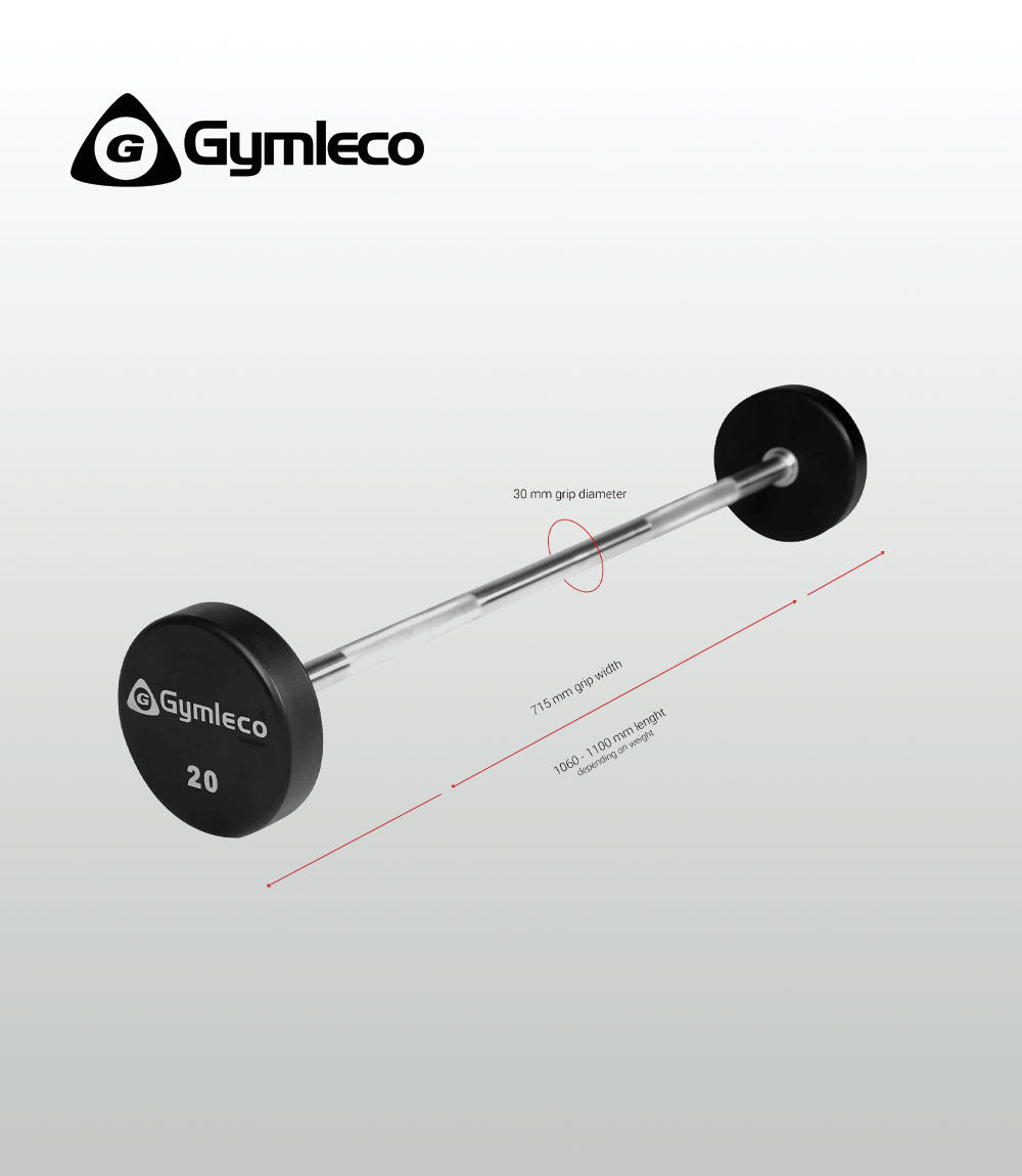 Fixed Barbells PU, Straight