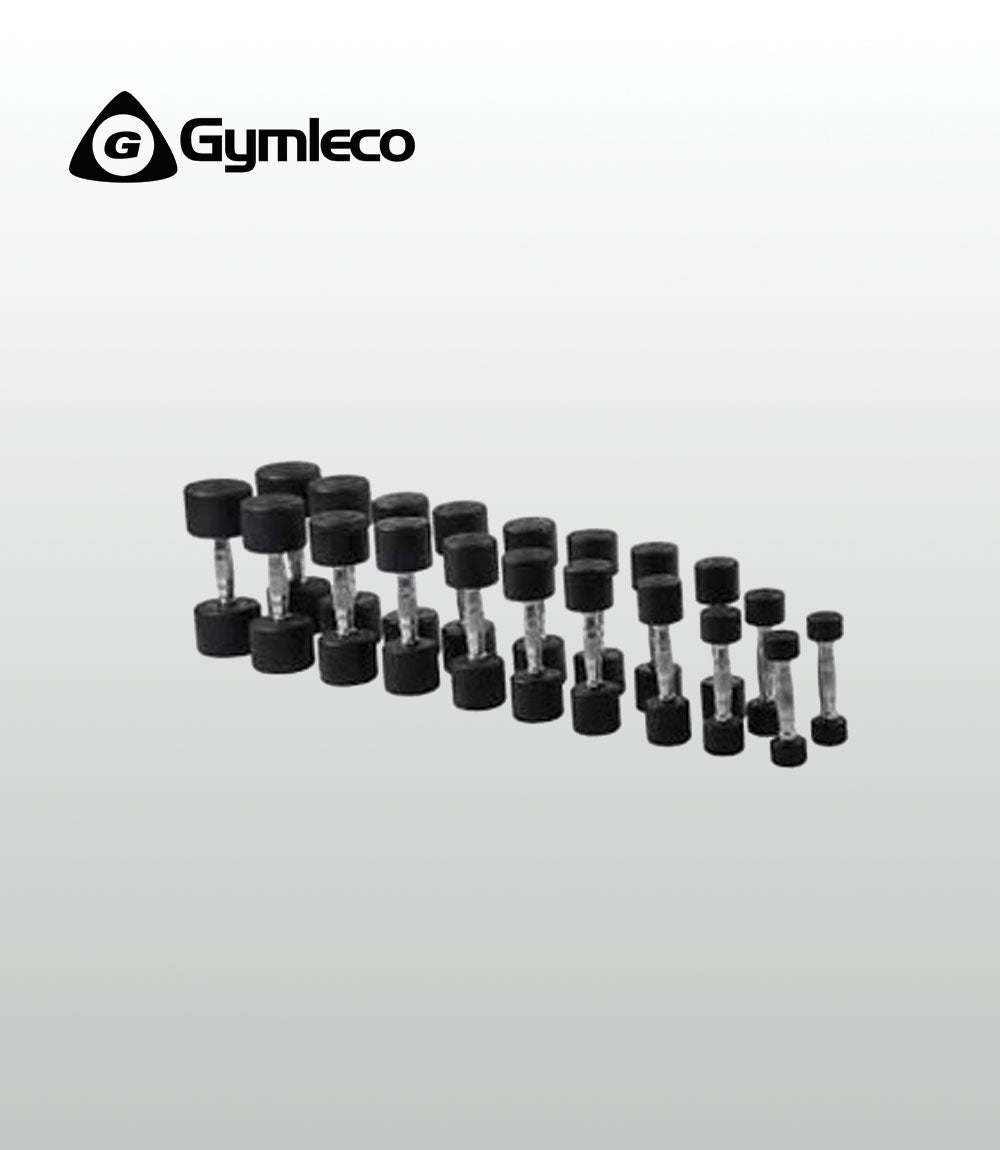 Rubber Dumbbells 1-10 kg, PU
