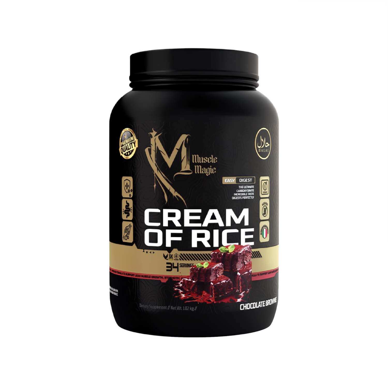 Muscle Magic Cream of Rice | Fast-Digesting Carbohydrates for Energy, Performance & Muscle Recovery