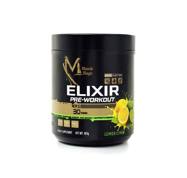 Muscle Magic ELIXIR Pre Workout Supplement | Explosive Energy, Enhanced Focus & Maximum Gym Performance