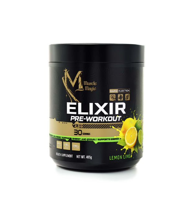 Muscle Magic ELIXIR Pre Workout Supplement | Explosive Energy, Enhanced Focus & Maximum Gym Performance